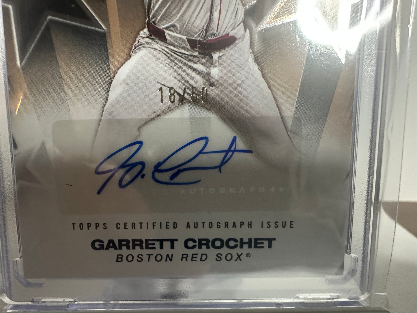 2025 Topps Baseball Stars Garret Crochet Autograph 18/50