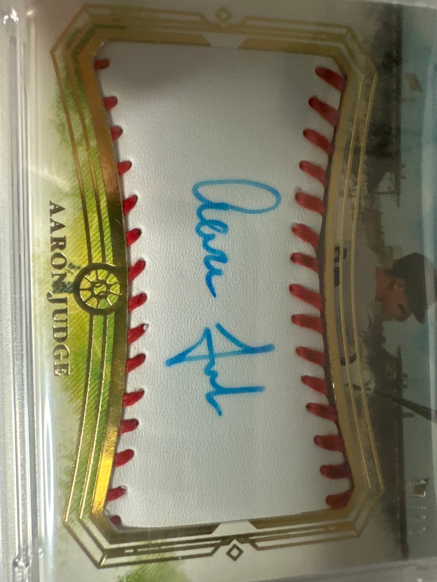 2025 Aaron Judge Panini Boys Of Summer Fabric Of The Game PSA 9 Auto 10🔥😳17/23