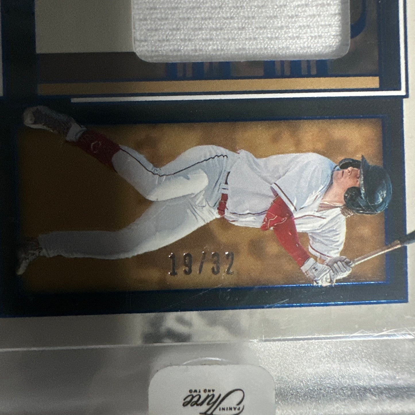 2024 Panini Three and Two Roman Anthony RPA Auto 19/32 JERSEY MATCH! 😳