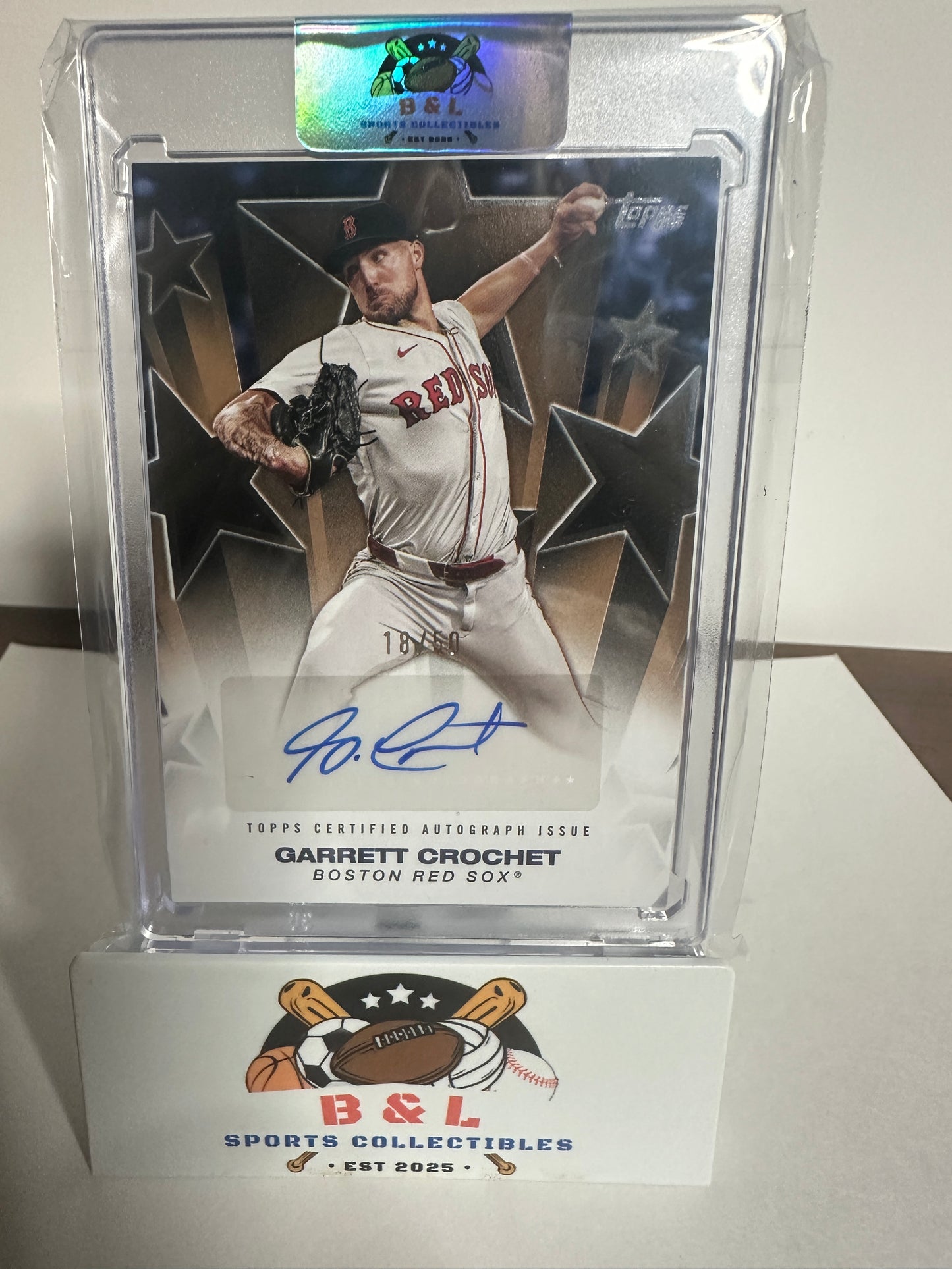2025 Topps Baseball Stars Garret Crochet Autograph 18/50