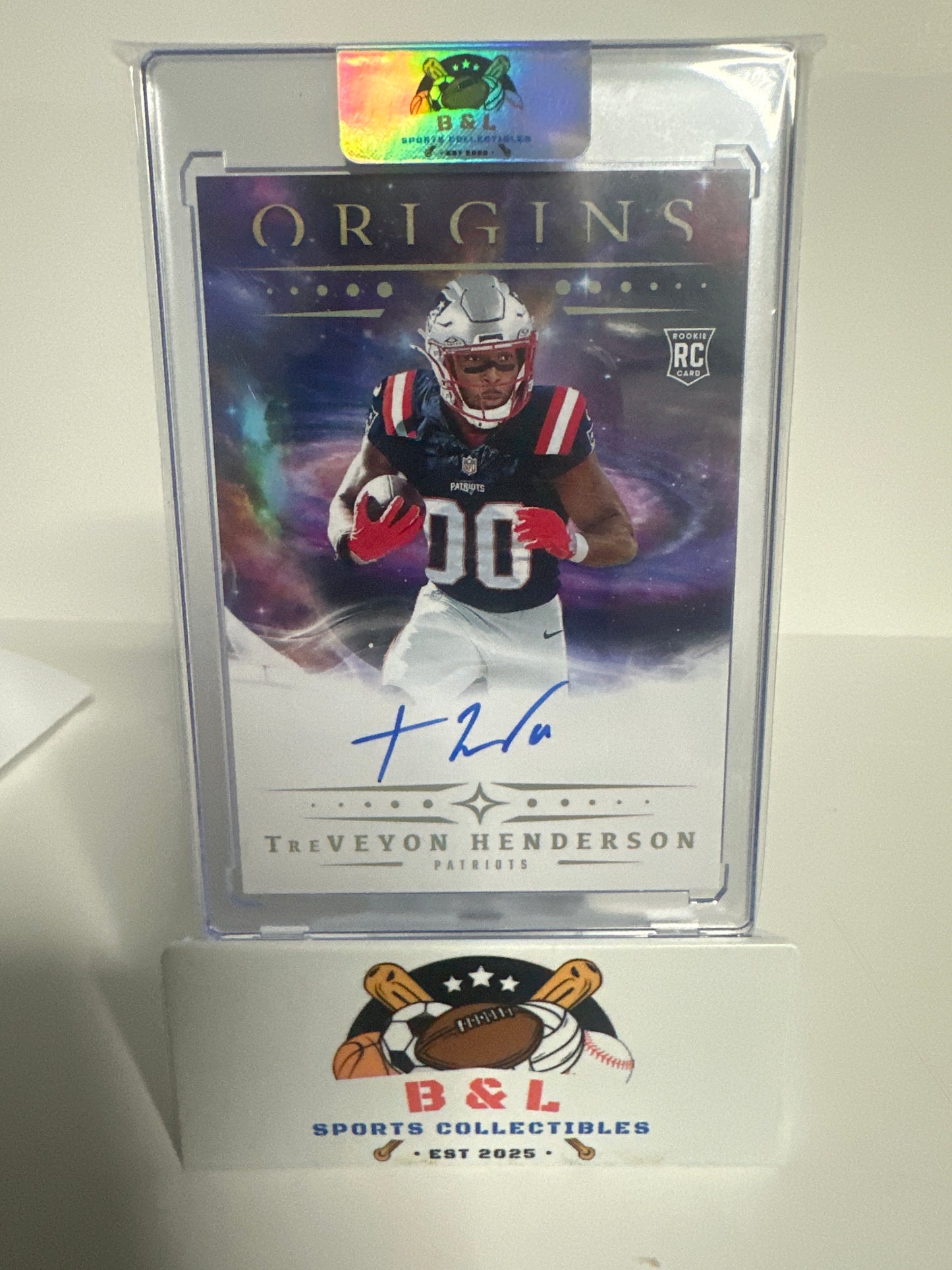 2025 Panini Origins TreVeyon Henderson on card Auto! 🔥