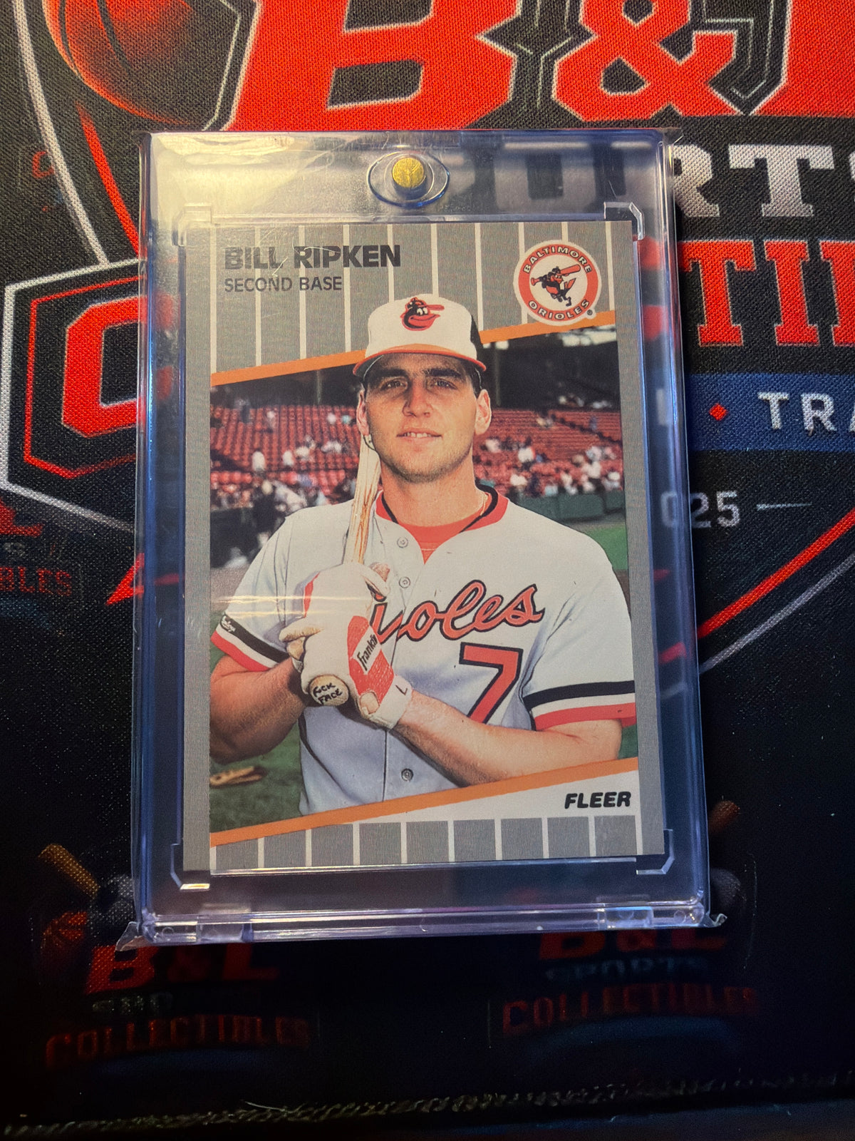 1989 Fleer - Billy Ripken #616 F- Face on Bat Knob 😳 Error card