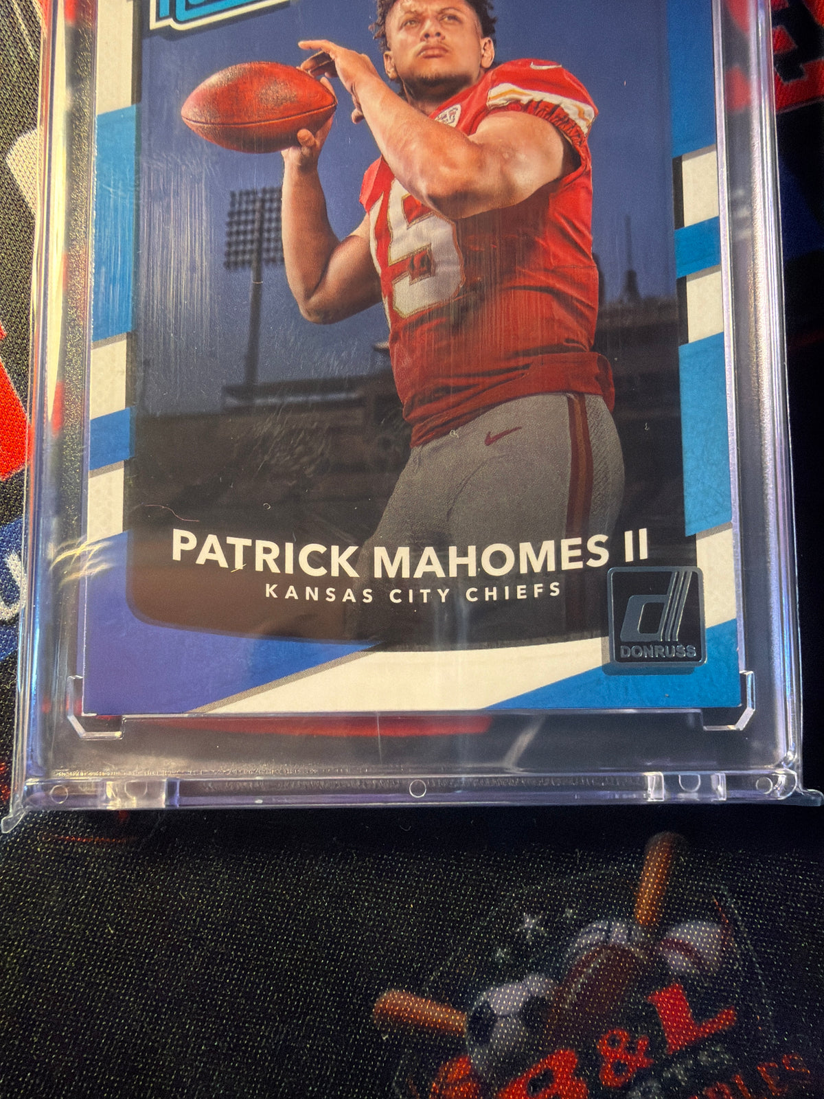 2017 Panini Donruss Patrick Mahomes II Rated Rookie RC #327 Base