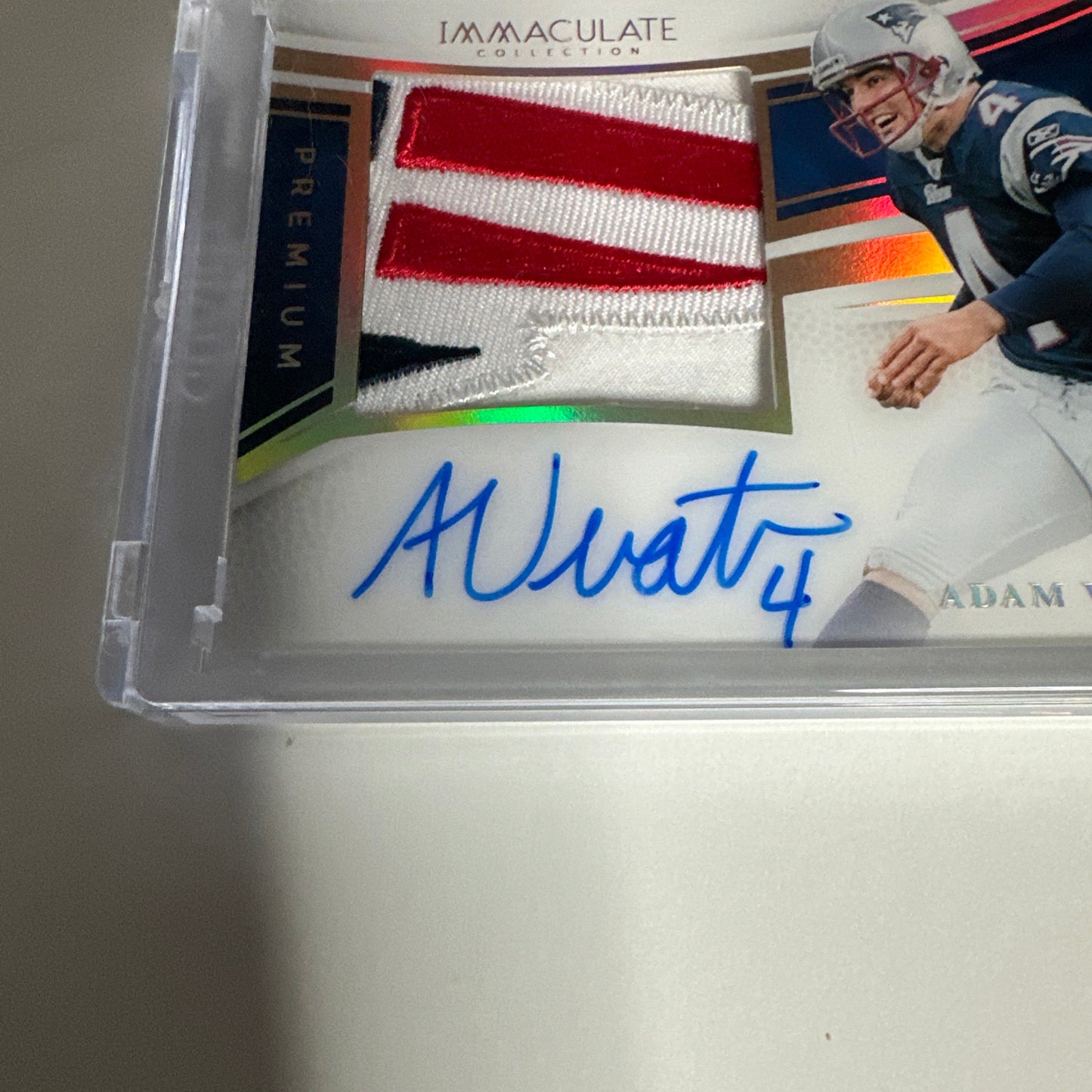 2025 Panini Immaculate Adam Vinatieri Premium Patch Auto 10/10 🔥🔥🔥😳😳
