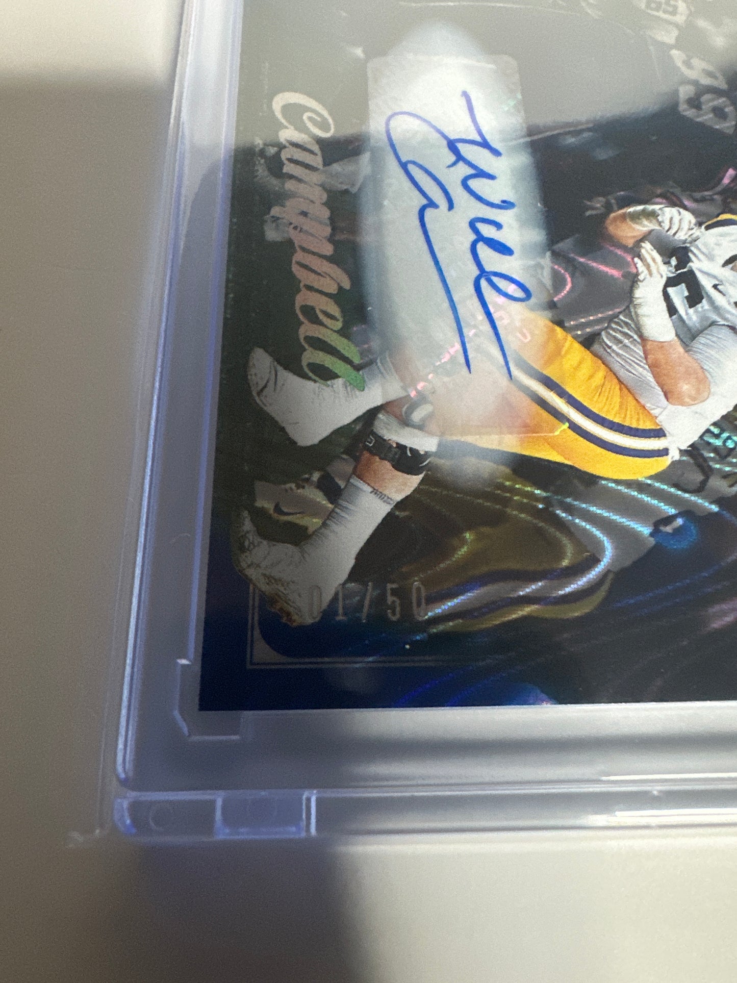 2025 Panini Luminance Will Campbell Auto Numbered 01/50 🔥 First on Print!