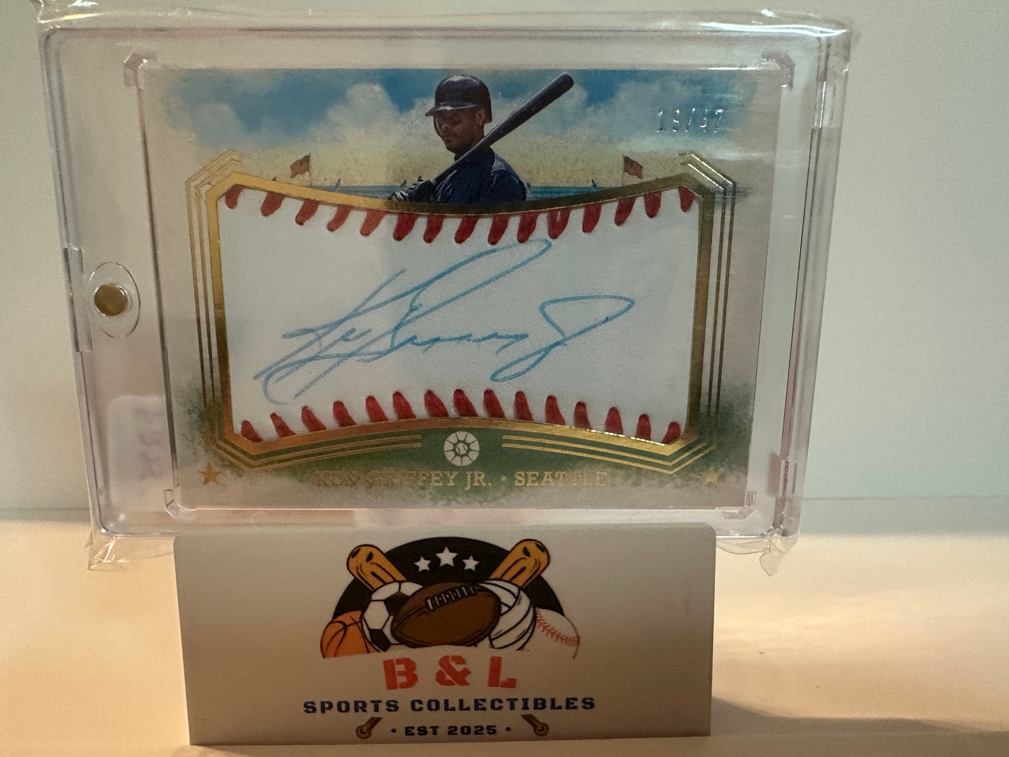 2024 Panini Boys of Summer Ken Griffey Jr Auto 19/47