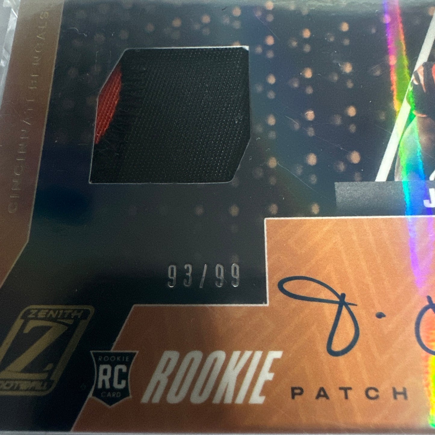 2021 Panini Zenith - Ja’marr Chase - Rookie Patch Auto RPA 93/99! 🔥🔥🔥