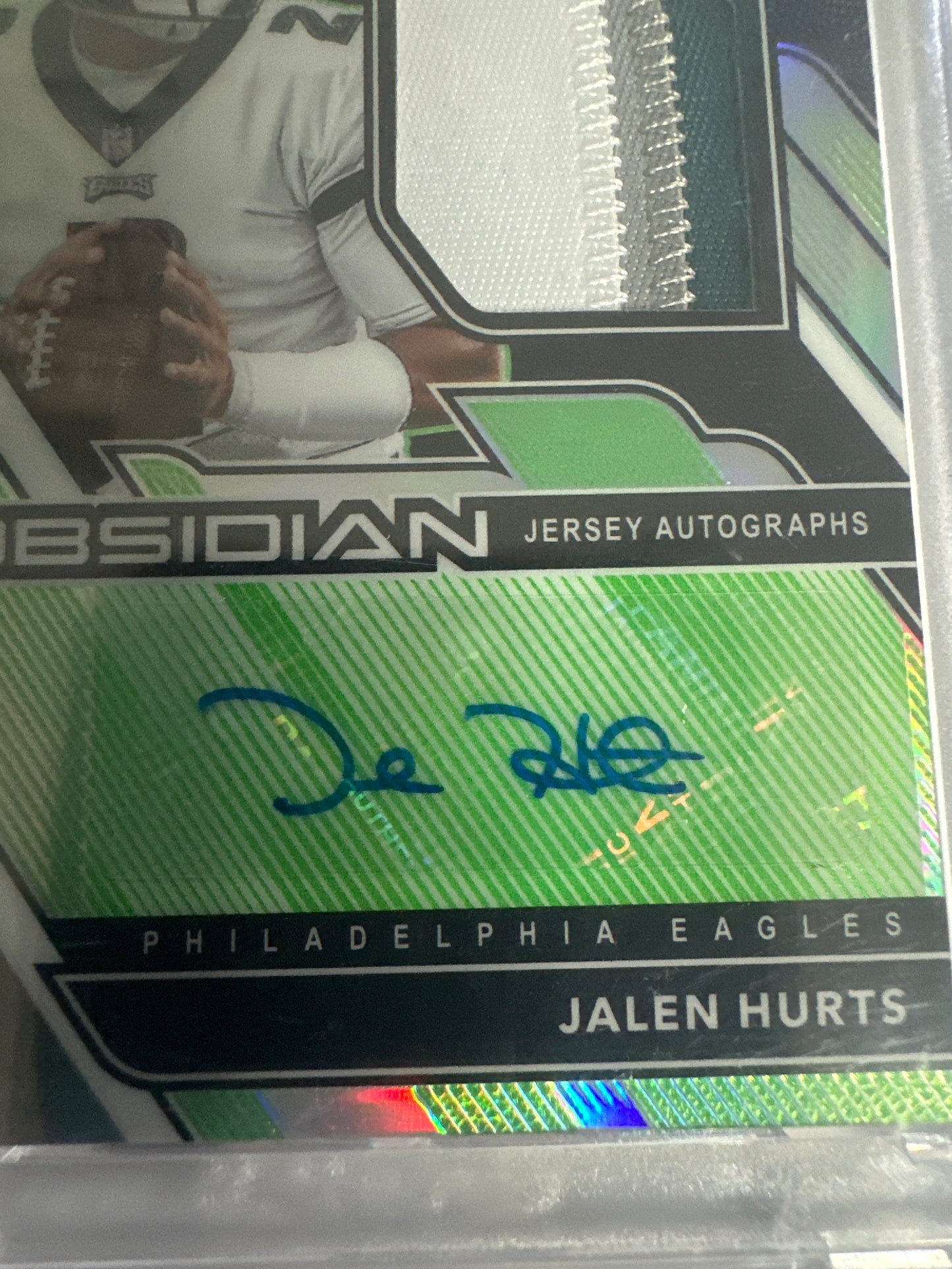 2020 Obsidian Jalen Hurts RPA 43/50 Auto Color Match 🔥🔥