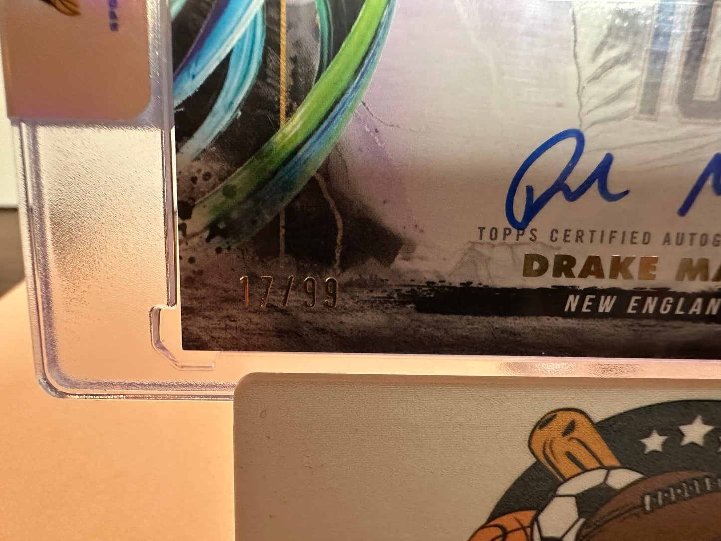 2024 Topps Inception Drake Maye Rookie Auto 17/99