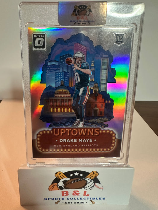 2024 Donruss Optic Drake Maye Uptowns