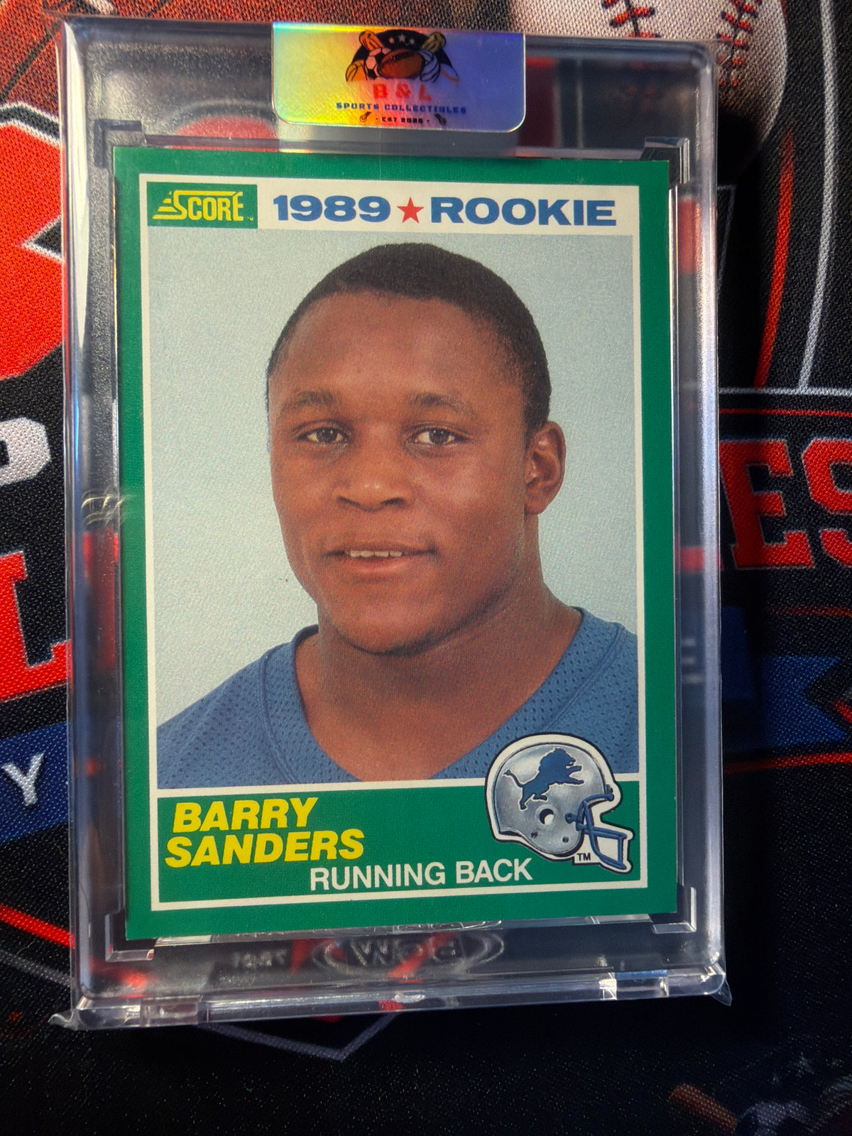 1989 Score - 1989 Rookie Barry Sanders #257 (RC) card