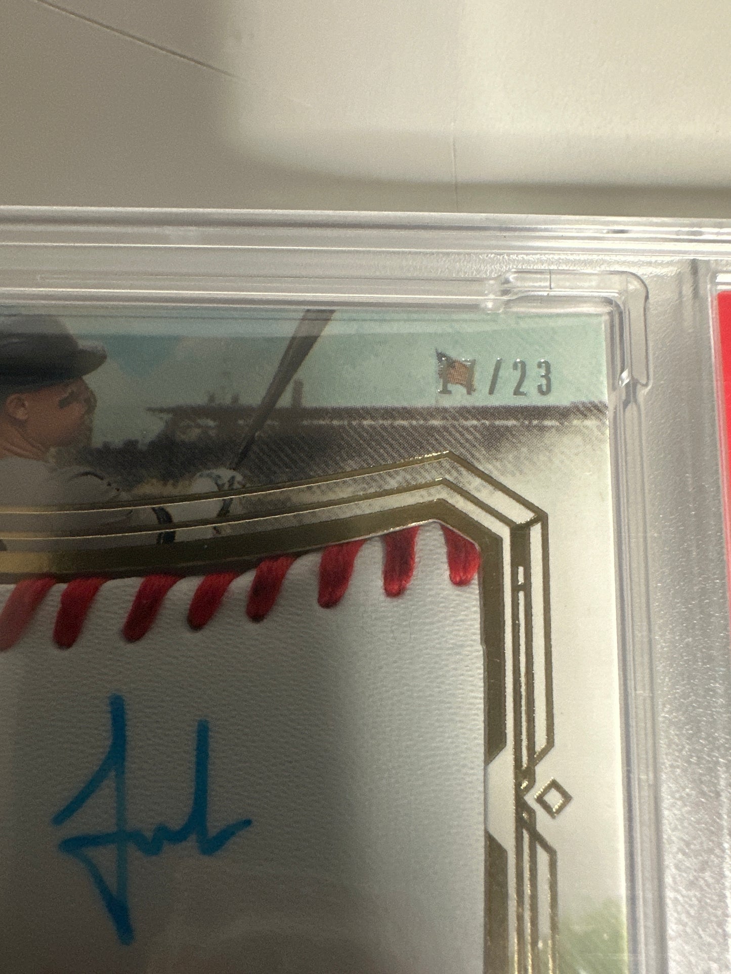 2025 Aaron Judge Panini Boys Of Summer Fabric Of The Game PSA 9 Auto 10🔥😳17/23