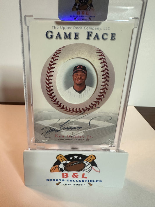 2003 Upper Deck -Ken Griffey Jr Game Face auto