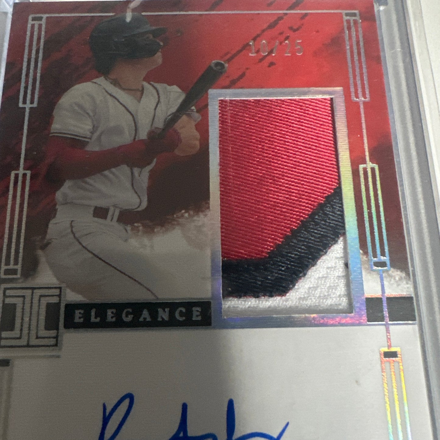 2024 Panini Impeccable Roman Anthony Elegance Patch Autograph 10/25 🔥🔥
