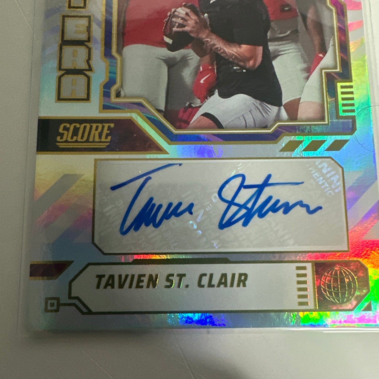 2025 Panini Score Tavien St. Clair NIL Next Era RC Auto Ohio State Autograph 🔥