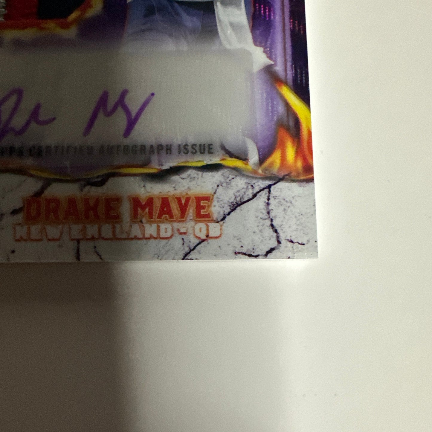 2024 Topps Resurgence Ignite Rookie Drake Maye RPA 4 color Patch Auto 32/75 🔥😳