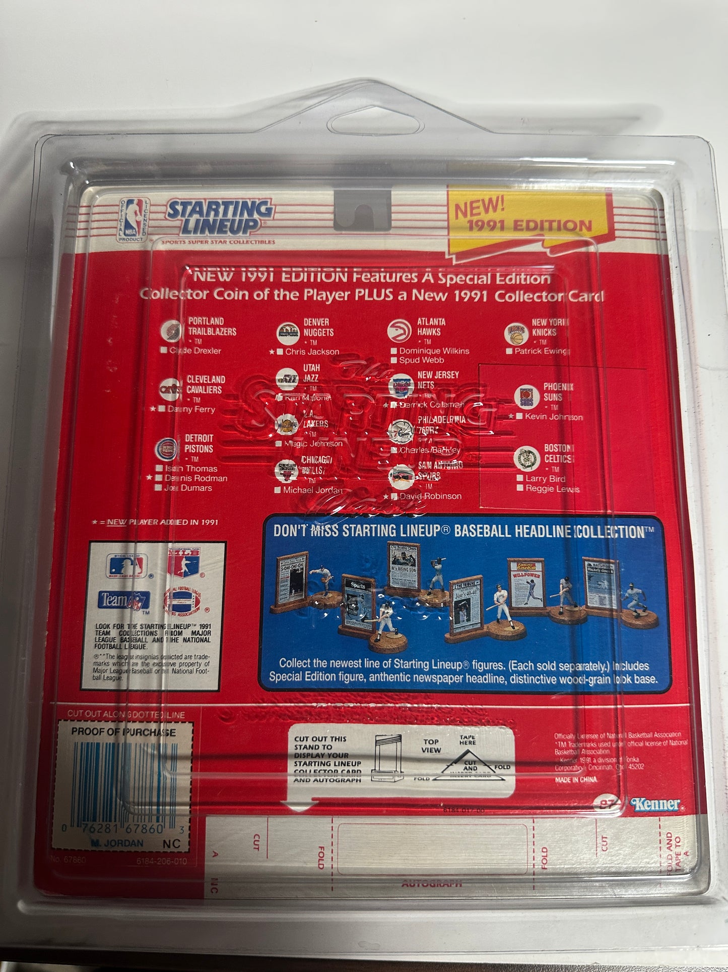 1991 Michael Jordan Starting Lineup 🏀 New in Box