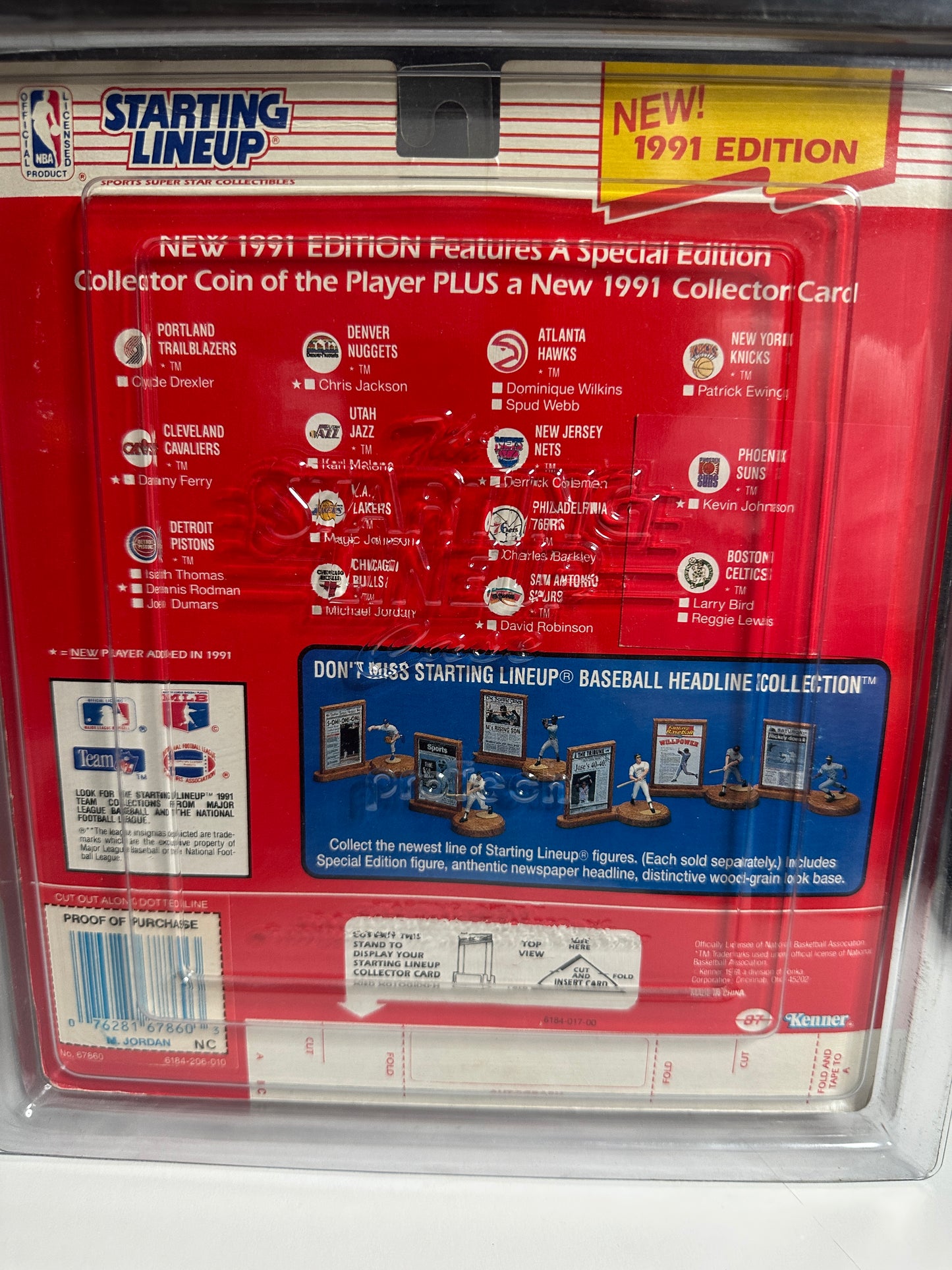 1991 Michael Jordan Starting Lineup 🏀 New in Box