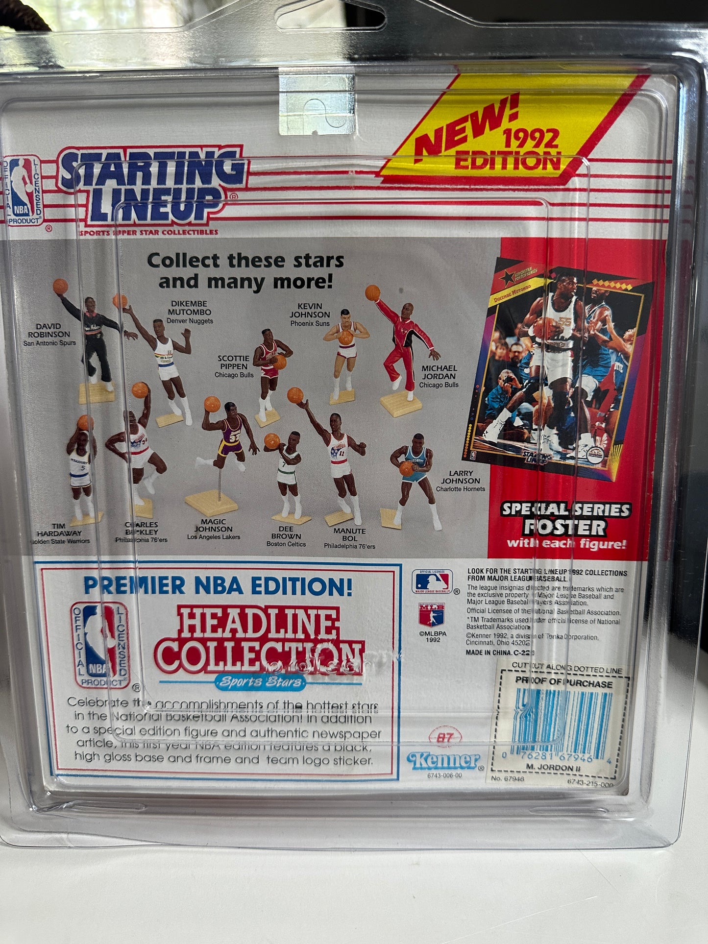 1992 Michael Jordan Starting Lineup Poster Series 🏀