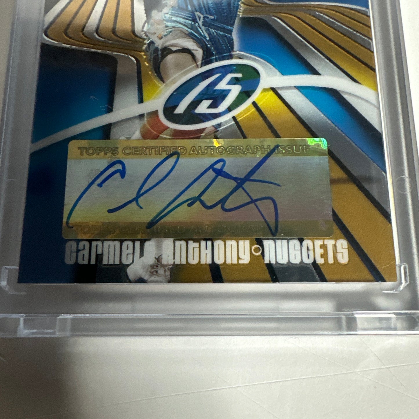 2002-23 Topps Finest Rookie Carmelo Anthony Auto 🔥 /999